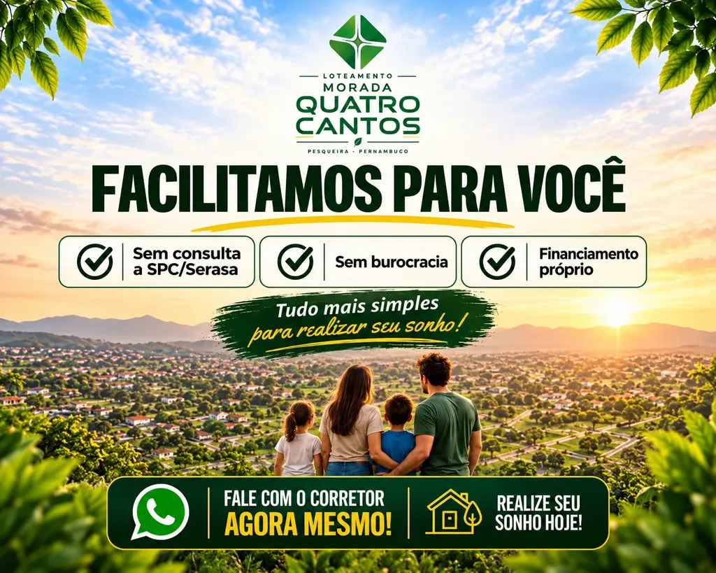 Terreno | Loteamento Morada Quatro Cantos | Lotes à Venda em Pesqueira-PE — foto 5